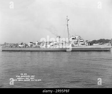 Historic photographs of the Norfolk Naval shipyard located in the Fifth Naval District.  Operating under the Department of Defense and the Department of the Navy. Stock Photo