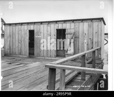 Historic photographs of the Norfolk Naval shipyard located in the Fifth Naval District.  Operating under the Department of Defense and the Department of the Navy. Stock Photo