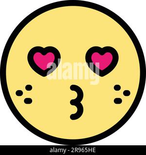 human profile with sad emoji line style icon 2567492 Vector Art at