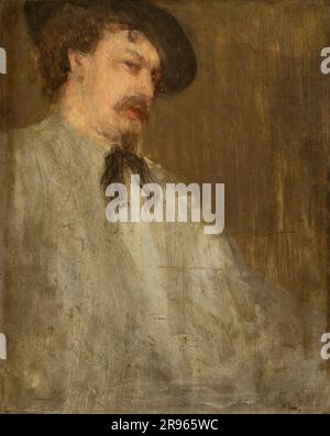 Portrait of Dr. William McNeill Whistler - the artist's brother.  James McNeill Whistler. 1871/73. Stock Photo