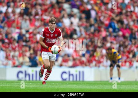 June 24th, 2023, Cork, Ireland - All-Ireland Senior Football Championship Preliminary quarter final match at Pairc Ui Chaoimh: Cork 1-14  - Roscommon Stock Photo