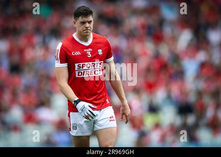 June 24th, 2023, Cork, Ireland - All-Ireland Senior Football Championship Preliminary quarter final match at Pairc Ui Chaoimh: Cork 1-14  - Roscommon Stock Photo