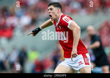 June 24th, 2023, Cork, Ireland - All-Ireland Senior Football Championship Preliminary quarter final match at Pairc Ui Chaoimh: Cork 1-14  - Roscommon Stock Photo