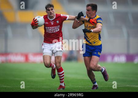 June 24th, 2023, Cork, Ireland - All-Ireland Senior Football Championship Preliminary quarter final match at Pairc Ui Chaoimh: Cork 1-14  - Roscommon Stock Photo