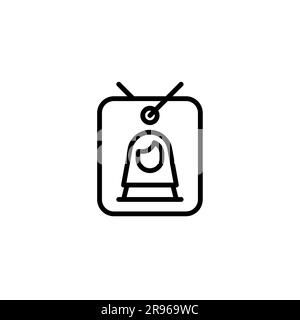 Creating a Professional Card ID Profile for Networking Stock Vector