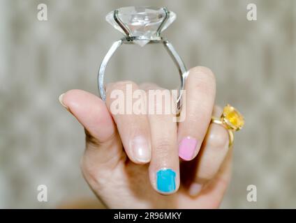 Gold diamond ring on a white isolated background red gold ring - Stock  Image - Everypixel