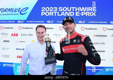 Portland USA. 24th June 2023. 6 24 2023 Pole man Jake Dennis