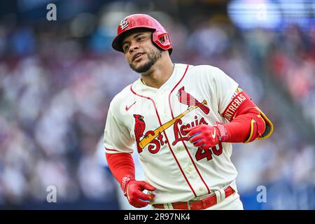 Willson Contreras #40 of the St. Louis Cardinals during the 2023