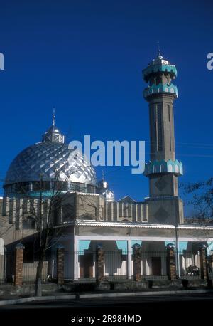 Old Central Mosque in Bishkek, capital of Kyrgyzstan Stock Photo