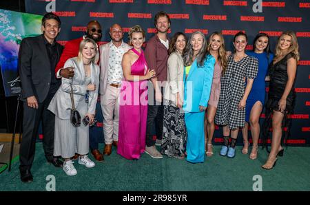 Los Angeles, USA. 24th June, 2023. Cast and crew attends Dances With Films FAREWELLING- Psychological Thriller World Premiere Narrative at TCL Chinese Theater, Los Angeles, CA June 24, 2023 Credit: Eugene Powers/Alamy Live News Stock Photo