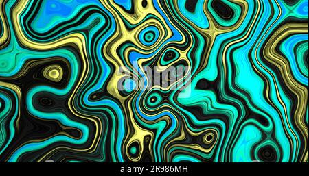 Colorfull liquid texture background. Liquid background Stock Photo