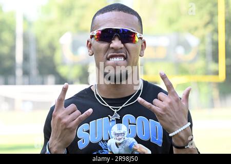 Cologne, Germany. 25th June, 2023. American Football: St. Brown Youth