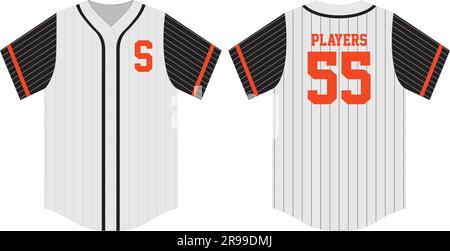 Baseball jersey uniform mock ups Stock Vector Image & Art - Alamy