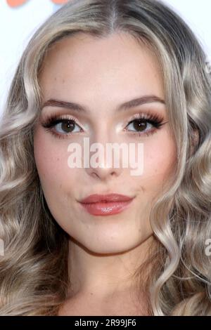 June 24, 2023, Los Angeles, CA, USA: LOS ANGELES - JUN 24: Grace Kinstler at the Project Angel Food's Lead with Love at the KTLA Studios on June 24, 2023 in Los Angeles, CA (Credit Image: © Kay Blake/ZUMA Press Wire) EDITORIAL USAGE ONLY! Not for Commercial USAGE! Stock Photo