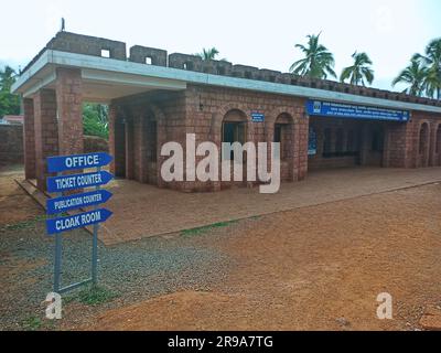 Bekal fort,bekal fort kasaragod,kasargod,kerala tourist place,fort in bekal,fort in kerala,india forts,tousrt places in india,travel,tour,holidays Stock Photo