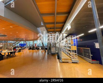 Delft, The Netherlands - October 15, 2021: The Delft University of Technology, TU Delft or Technische Universiteit Delft in Dutch, is the oldest and l Stock Photo