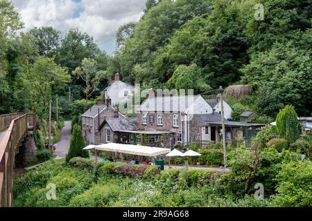 The Boat Inn, Redbook, Penallt, Monmouthshire. Stock Photo