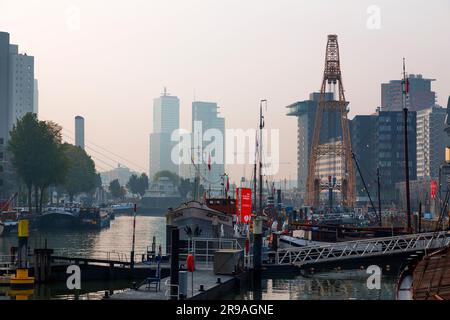 Rotterdam, Netherlands - October 10, 2021: The Maritime Museum Rotterdam, dedicated to naval history, founded in 1874 by Prince Henry of the Netherlan Stock Photo