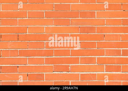 Background from an orange brick wall Stock Photo