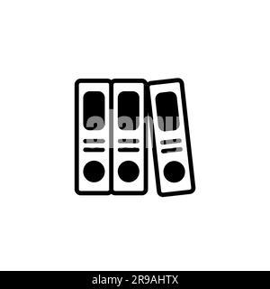 Managing Archive History with a Stackfolder System Stock Vector