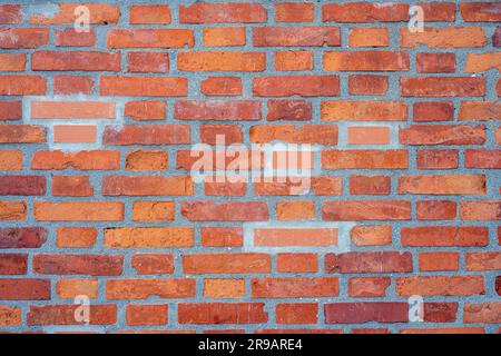 Background from a red brick wall Stock Photo