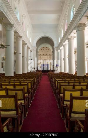 Interior St. Andrew's Church in Bengaluru Bangalore, Karnataka, South India, India, Asia Stock Photo