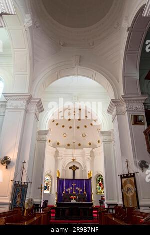 Interior St. Andrew's Church in Bengaluru Bangalore, Karnataka, South India, India, Asia Stock Photo