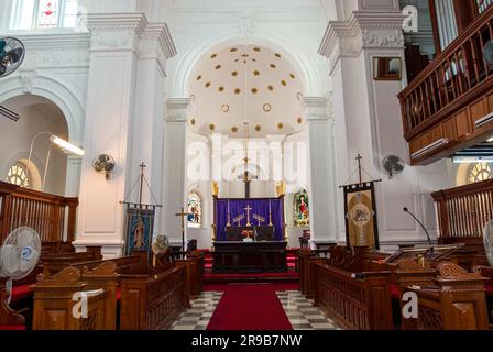 Interior St. Andrew's Church in Bengaluru Bangalore, Karnataka, South India, India, Asia Stock Photo