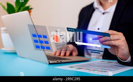 information about the data in the storage area network on the Internet, big data over Stock Photo