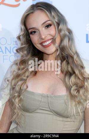 Los Angeles, USA. 24th June, 2023. LOS ANGELES - JUN 24: Grace Kinstler at the Project Angel Food's Lead with Love at the KTLA Studios on June 24, 2023 in Los Angeles, CA (Photo by Katrina Jordan/Sipa USA) Credit: Sipa USA/Alamy Live News Stock Photo