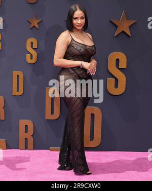 Tori Brixx at the 2023 BET Awards held at the Microsoft Theater on