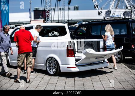 VW Bus Festival 2023 Stock Photo