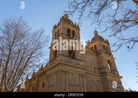 Exterior view of the New Church of Arrabal in Salamanca, Castile and Leon, Spain. Stock Photo