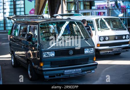 VW Bus Festival 2023 Stock Photo