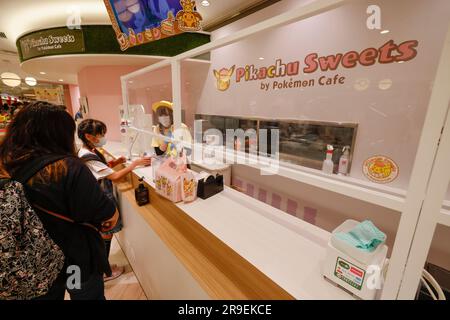 POKEMON CAFE IKEBUKURO, TOKYO Stock Photo