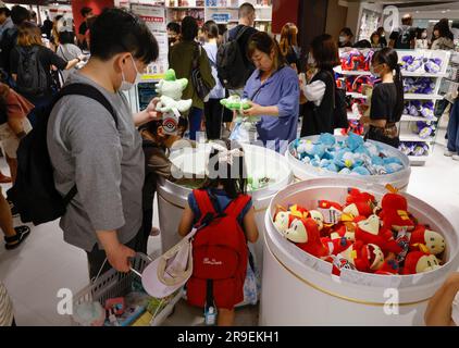 POKEMON CENTER, IKEBUKURO, TOKYO Stock Photo