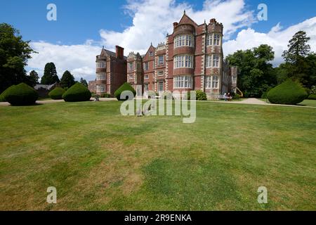 Burton Agnes Hall is an Elizabethan manor house in the village of Burton Agnes, near Driffield in the East Riding of Yorkshire, England. Stock Photo