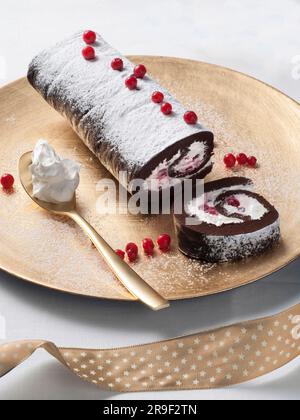 Christmas cake Stock Photo