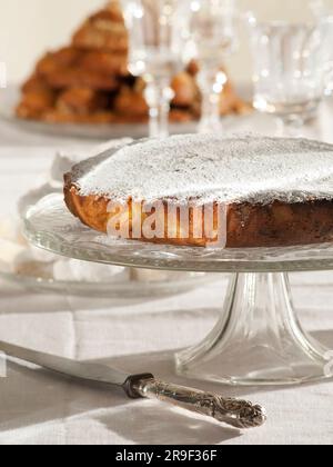 Christmas cake Stock Photo