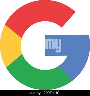 Google logo on transparent background. Popular search engine google logotype symbol icon. Google sign stock vector Stock Vector