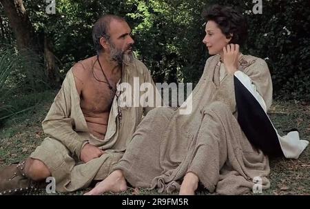 ROBIN AND MARIAN  1976 Columbia Pictures film with Audrey Hepburn and Sean Connery, Stock Photo