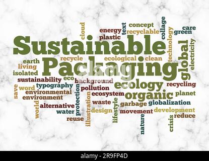 Word Cloud with SUSTAINABLE PACKAGING concept create with text only Stock  Photo - Alamy