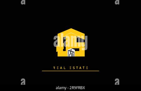 Real Estate letters Modern Creative logo QS , SQ Stock Vector