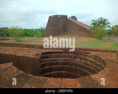 Bekal fort,bekal fort kasaragod,kasargod,kerala tourist place,fort in bekal,fort in kerala,india forts,tousrt places in india,travel,tour,holidays Stock Photo