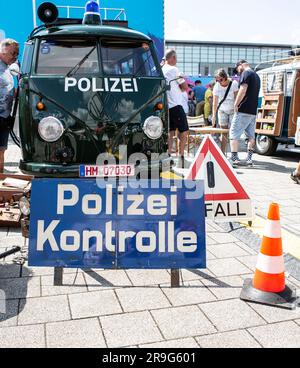 VW Bus Festival 2023 in Hannover Stock Photo