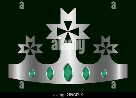 celtic crown design