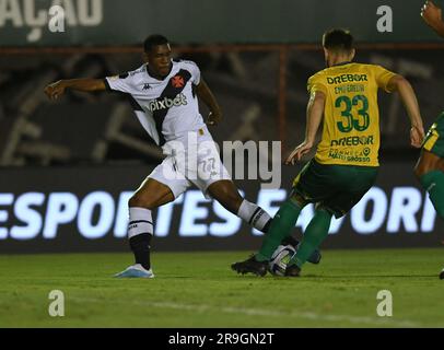 Rio De Janeiro, Brazil. 26th June, 2023. Rayan during Vasco x Cuiaba held at Estádio Luso Brasileiro, for the 12th round of the 2023 Brazilian Championship, series A, on Monday night (26), in Rio de Janeiro, RJ. Credit: Celso Pupo/FotoArena/Alamy Live News Stock Photo