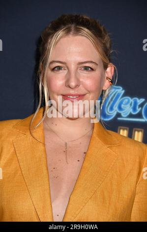 Helene York attends the Alex Edelman'Just For Us' Broadway Opening Night at The Hudson Theatre in New York, New York, USA on June 26, 2023. Robin Platzer/ Twin Images/ Credit: Sipa USA/Alamy Live News Stock Photo