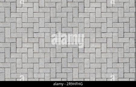 Tileable Concrete Pavers Stock Photo