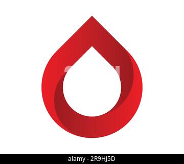 Blood logo design vector icon template Stock Vector